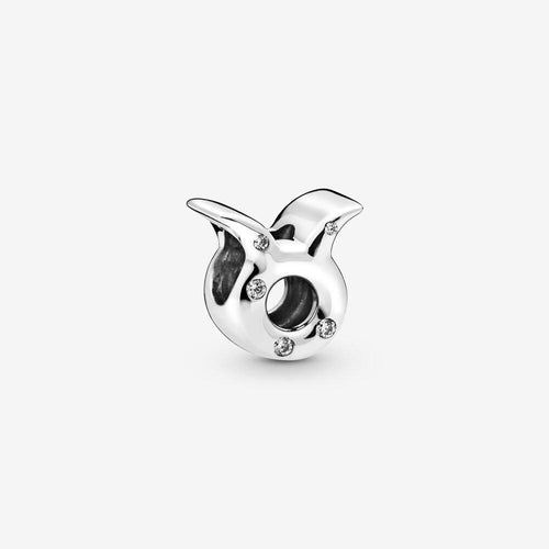 Pandora Charm dello zodiaco Toro scintillante