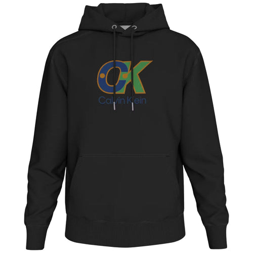 Calvin Klien felpa nera con cappuccio LV04LD240GUB1