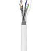Matassa S/FTP Cavo Cat.6 PIMF CCA 305m Rigido Bianco