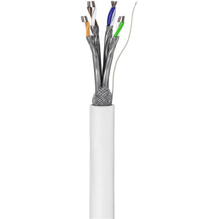 Matassa S/FTP Cavo Cat.6 PIMF CCA 305m Rigido Bianco