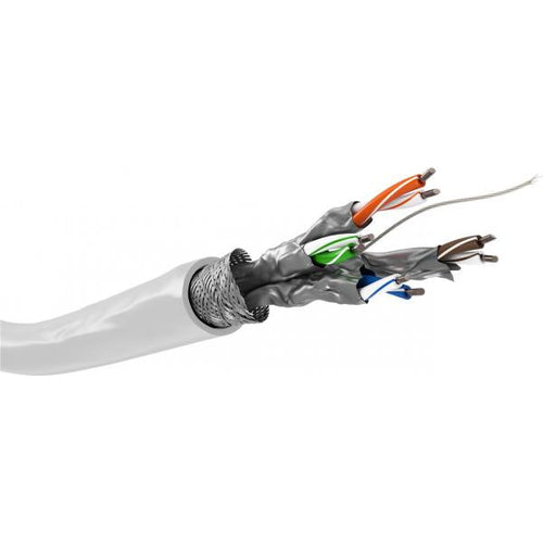 Matassa S/FTP Cavo Cat.6 PIMF CCA 305m Rigido Bianco