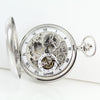 Orologio da tasca carica manuale Lowell con movimento a vista