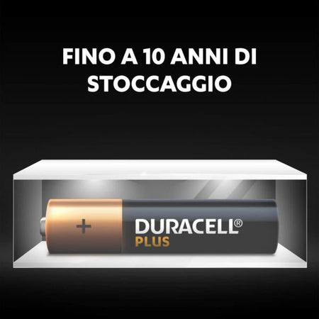 PILE DURACELL MINI STILO AAA PLUS 100 8P