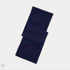 Sciarpa ! Ralph Lauren intrecciata grossa in misto lana cavallino rosso treccia Grande
