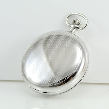 Orologio da tasca carica manuale Lowell con movimento a vista PO8131