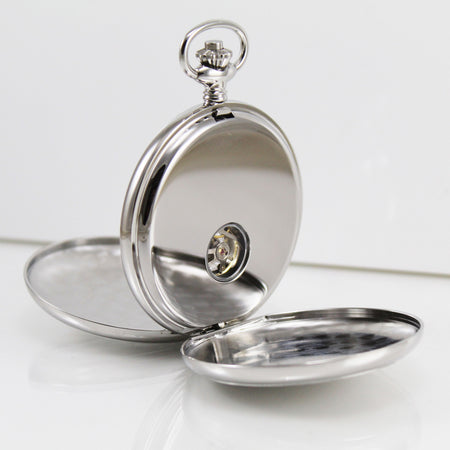 Orologio da tasca carica manuale Lowell con movimento a vista PO8131