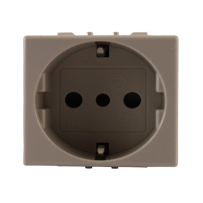 Presa Schuko 2P+T 16A 250VAC serie Tekne Bticino