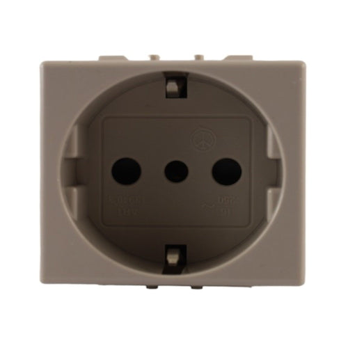 Presa Schuko 2P+T 16A 250VAC serie Tekne Bticino