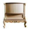 MOBILI 2G - Mobile da bagno classico barocco Legno grezzo 100x60x87