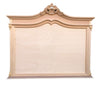 MOBILI 2G - Specchio classico barocco Legno grezzo 165x9x130