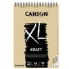 Album Spiralato Lato Corto Xl Kraft A4 60 Fg. 90 Gr. Canson