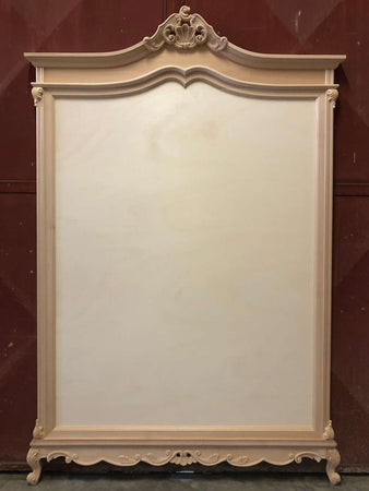 MOBILI 2G - Specchio da terra classico barocco Legno grezzo 151x9x230