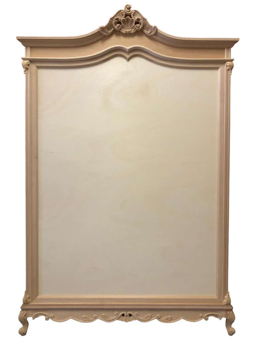 MOBILI 2G - Specchio da terra classico barocco Legno grezzo 151x9x230
