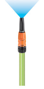Raccordo automatico rapido aquastop con stringitubo per irrigazione e giardinaggio
