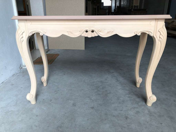 Consolle classica barocco Legno grezzo 121x42x80