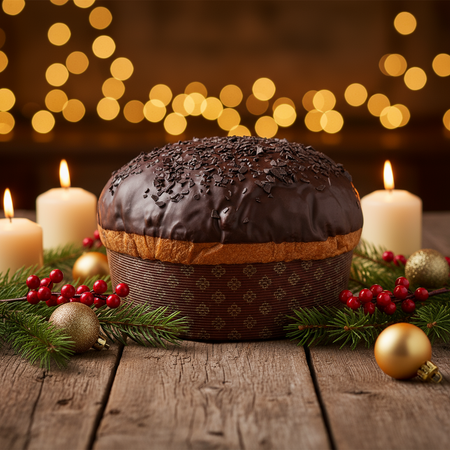 1Kg Al Cioccolato - Panettone artigianale (Prodotto in Sicilia)