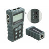 Delock Tester per cavi LCD RJ45/PoE/DC - set tester di rete