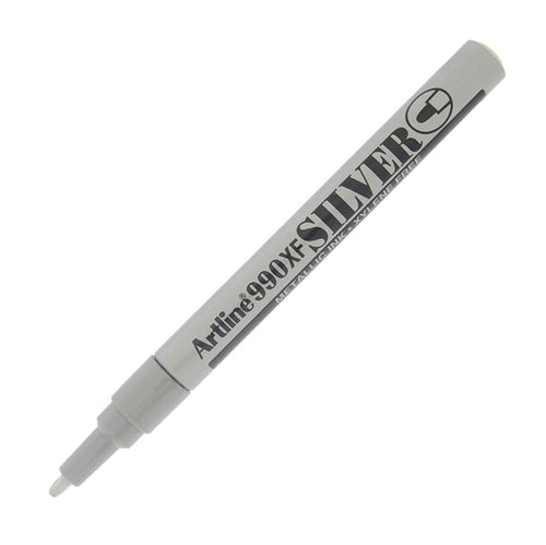 Marcatore Artline A 990 Punta Tonda Fine A Vernice Argento