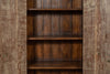 Biscottini Biscottini Stipo Libreria Legno Massiccio Porta Antica 115x55x223 Arredo Casa