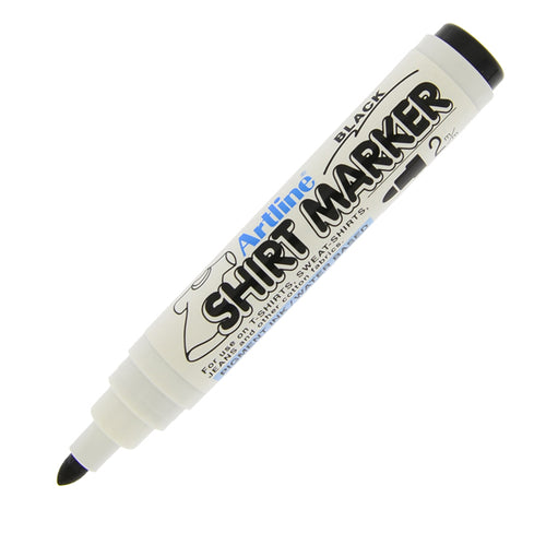 Marcatore Per Tessuto Artline Punta 2Mm Tonda Nero