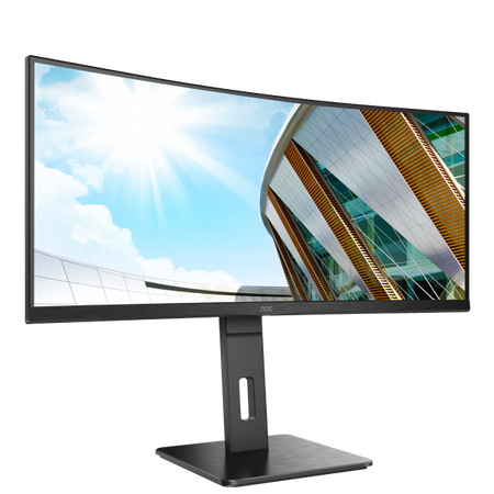 AOC MONITOR CURVO 34 LED VA 21:9 QHD 1MS 300 CDM, HDMI/DP, MULTIMEDIALE