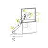 PORT DESIGNS MONITOR ARMS VESA 1 SCREEN