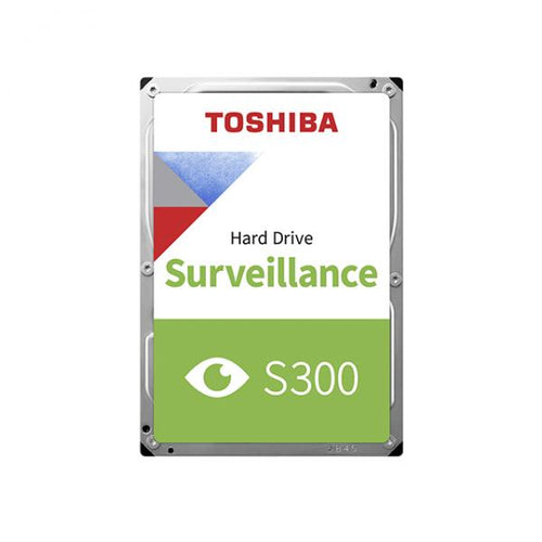 Hard disk Toshiba S300 Surveillance - 2000Gb (2Tb) - SATA III - Ideale per Videosorveglianza - 5400 Rpm - Buffer 128 MB Cache - 3.5