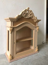 MOBILI 2G - Pensile classico barocco Legno grezzo 66x30x86