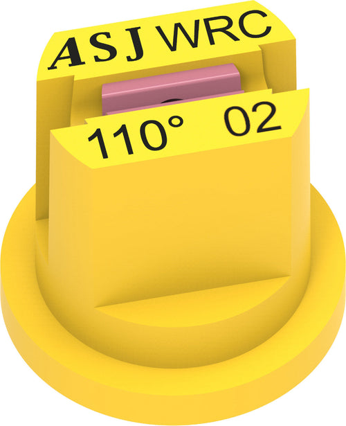 Ugello Ventaglio Ampio Spettro Ceramico WRC 110° Giallo confezione da 5 pezzi