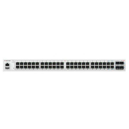FORTISWITCH-148F-FPOE SWITCH L2+ MAN. CON 48 P. GE + 4 P. SFP+ POWER BUDGET FINO A 740W
