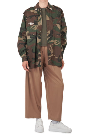 LA FEMME BLANCHE La Femme Blanche - Camicia - 451585 - Fantasia Marrone da donna