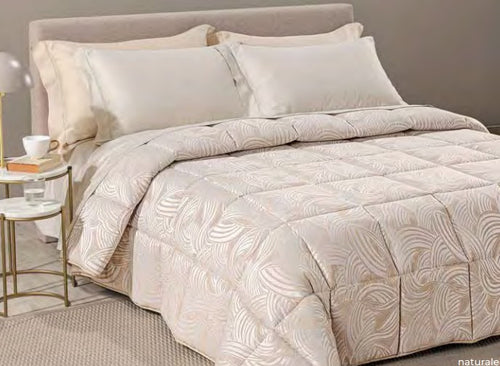 Trapunta Apollo ! Caleffi: Raso Jacquard, Lusso e Calore per il Tuo Letto