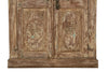 Biscottini Biscottini Stipo Libreria Legno Massiccio Porta Antica 130x51x223 Solido