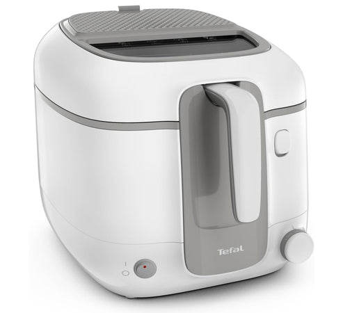 Tefal Friggitrice 1800W da Cucina Capacità 2.2 Litri Cestello rimovibile Bianco