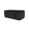 I-tec metal usb4 docking station dual 4k hdmi dp with power delivery 80 w + universal charger 100 w - USB4DUALDOCK100W
