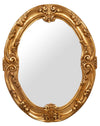 Biscottini SPECCHIERA DA PARETE IN LEGNO FINITURA FOGLIA ORO ANTICATO MADE IN ITALY