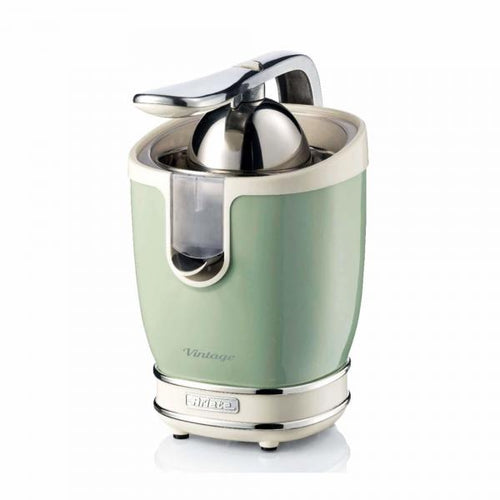 ARIETE SPREMIAGRUMI VINTAGE VERDE (0413/05) - CHASSIS IN METALLO - 2 CONI - MOTORE SILENZIOSO - 85W