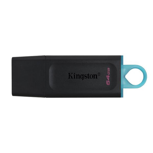 Memoria Pen Drive Kingston DataTraveler Exodia DTX/64 - USB 64 GB 3.2 Gen 1 - Nero/Verde
