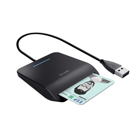 Lettore esterno USB per Smart Card - Lettore di schede ID per l'identificazione personale su siti Web e amministrazioni pubbliche