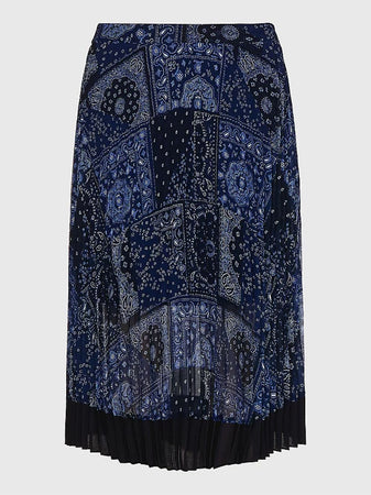 Tommy Hilfiger GONNA MIDI PAISLEY da donna