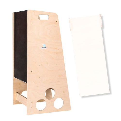 Learning Tower con rampa e lavagna, Torre di Apprendimento, Torretta Montessoriana