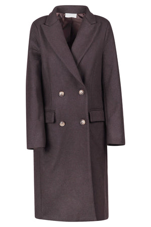 LA FEMME BLANCHE La Femme Blanche - Cappotto - 461597 - Marrone da donna