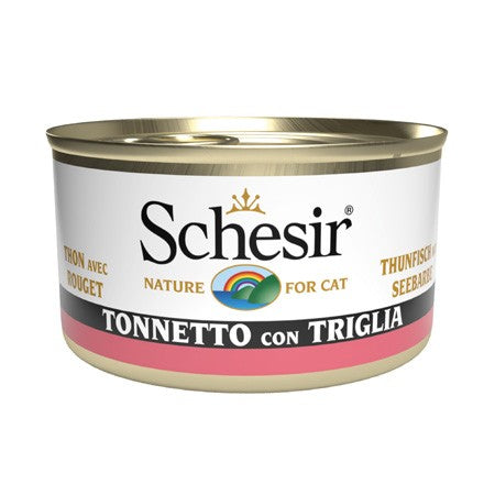 Schesir Jelly Tonnetto con Triglia Scatoletta per Gatti Adulti 85gr