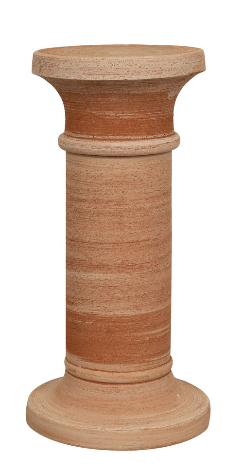 Biscottini Colonna portavaso Biscottini Terracotta Lavorata a Mano Made in Italy 100%