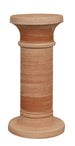 Biscottini Colonna portavaso in Terracotta 100% Made in Italy interamente Lavorata a Mano