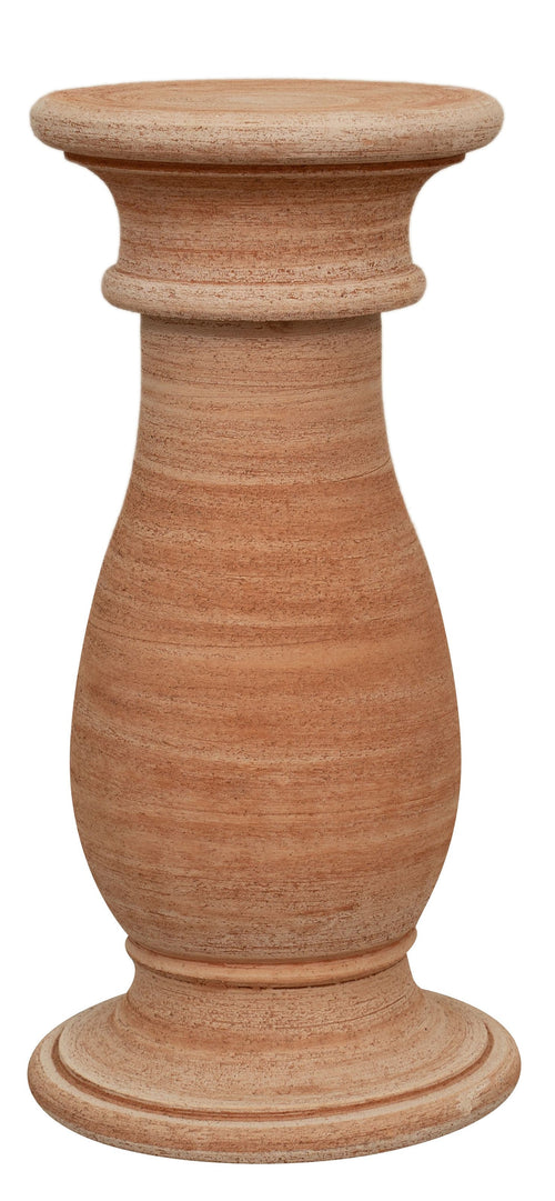 Biscottini Colonna portavaso in Terracotta 100% Made in Italy interamente Lavorata a Mano