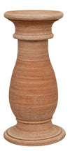 Biscottini Colonna Portavaso Biscottini Terracotta Lavorato a Mano Made Italy D.25x51