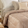 Trapunta Dorata ! Caleffi In Raso Jacquard Matrimoniale Dreaming
