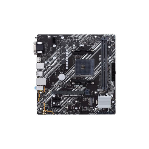 ASUS PRIME B450M-K II - scheda madre - micro ATX - Socket AM4 - Chipset AMD B450 - USB 3.2 Gen 1 - Gigabit LAN - grafica integrata (CPU richiesta)