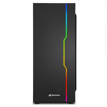 SHARKOON CASE ATX 1XUSB 2.0, 2XUSB 3.0, VETRO TEMPERATO, 1X 120MM FAN FRONT, 7 SLOT ESPANSIONE, ARGB CONTROLLER, PANNELLO FRONTALE ILLUMINATO